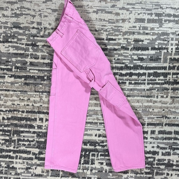 J Galt Highrise Pink Cargo Style Jeans - Picture 3 of 14